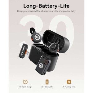 میکروفون یقه ای بی‌سیم هالی لند مدل Lark M2S mini combo